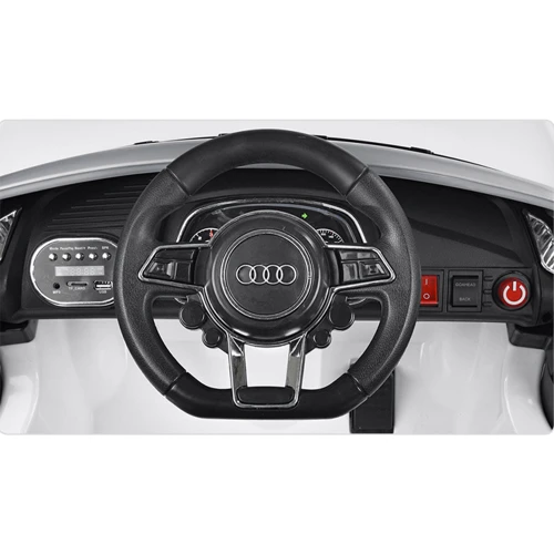 Детский электромобиль Bambi Racer Audi белый (M 3449EBLR-1): Материал корпуса пластик