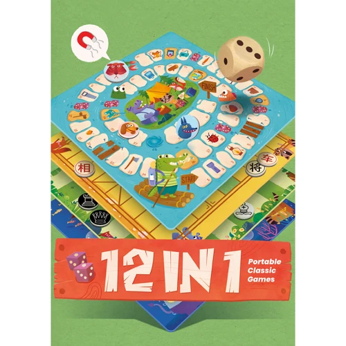 Настольная игра TOI 12 в 1 Класcика (2041022)