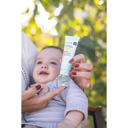 Детский крем для лица Suavinex SPF 30, 50 мл (307077): Возраст 0+