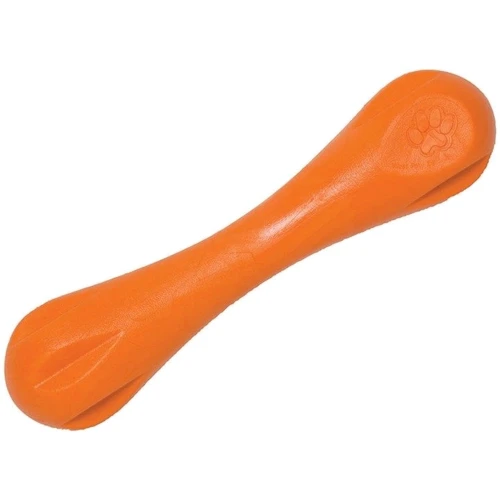 Игрушка West Paw Hurley Large Tangerine для собак большая косточка оранжевая 21см (ZG011TNG)