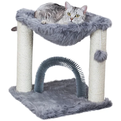 Когтеточка лежак Trixie Cat Tree Baza для кошек 41×41×50 см (4011905445489)