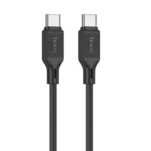 Кабель Hoco Cable USB-C to USB-C X90 3A 60W 1m Black