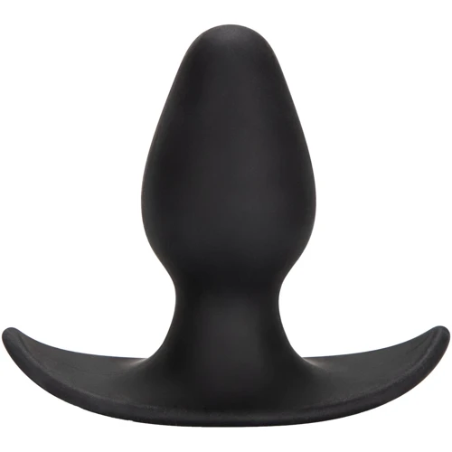 Силиконовая анальная пробка CalExotics Silicone Perfect Plug, 9х4,5 см