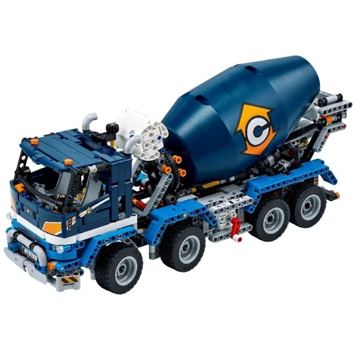 Конструктор LEGO Technic Бетономешалка (42112): Количество деталей, шт. 1163