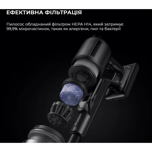 Пилосос Dreame Z30 Aqua Cycle: Тип пилососа ручной (вертикальный)