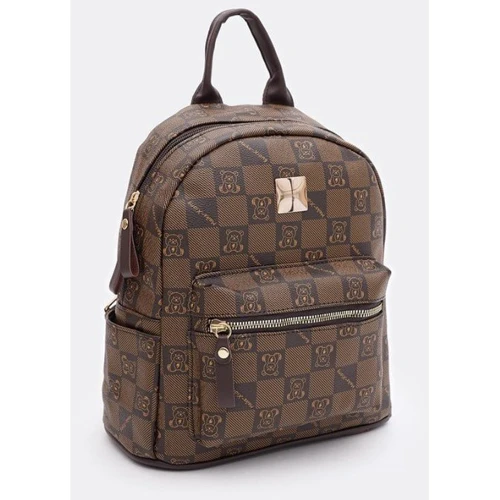 Женский рюкзак Monsen коричневый (C1BK-6010br-brown): Пол Женский