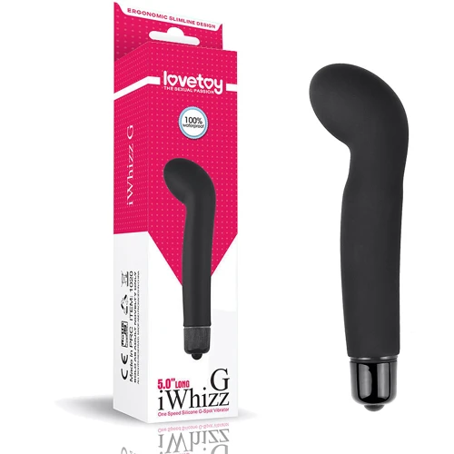 Вибратор для точки G LoveToy iWhizz G 5''