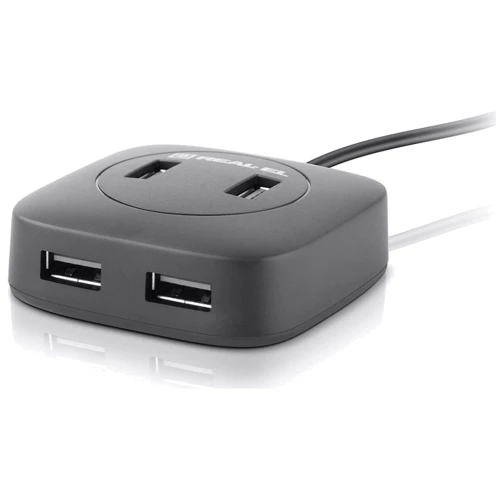 Адаптер REAL-EL Adapter USB to 4xUSB2.0 HQ-177 Black (EL123110009) фото 3