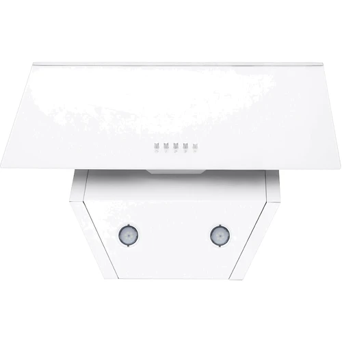Витяжка Minola HDN 5222 WH/INOX 700 LED: Матеріал корпусу метал / скло