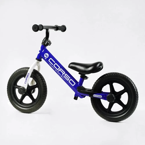 Беговел Corso Sprint 12" синий (JR-96033): Производитель Corso
