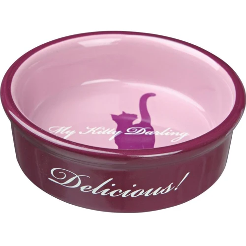 Миска Trixie Kitty Darling для котов 0.2 л 12 см (4011905246543): Материал Керамика