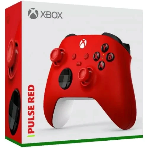 Аксесуар для приставки Microsoft Xbox Series X | S Wireless Controller with Bluetooth Pulse Red (QAU-00012) фото 3