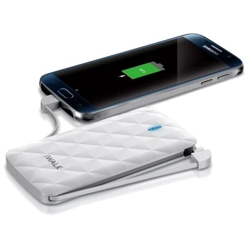 Внешний аккумулятор iWALK Power Bank Duo 3000mAh Lightning/microUSB White (UBO3000): Количество USB 2