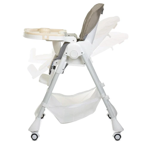 Стульчик для кормления Bambi M 3822 (nude beige): Регулировка высоты стула 7 позиций