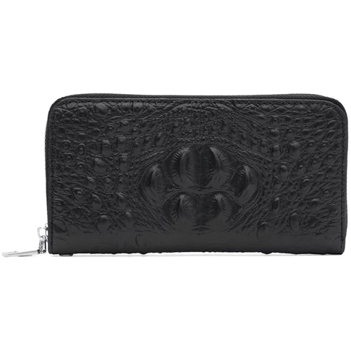 Женский кошелек Borsa Leather черный (K1S312-1a-black)