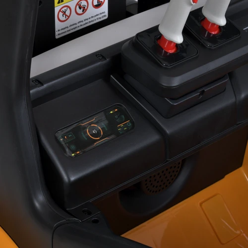 Детский электропогрузчик Bambi желтый (M 5989BLR-6)