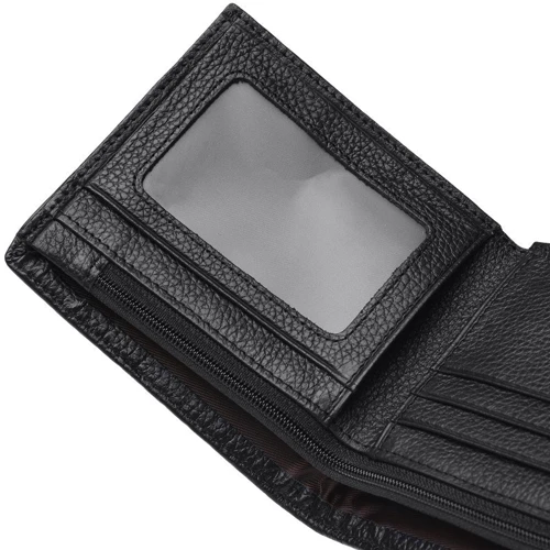 Мужское портмоне Keizer черное (k12404-black): Формат кошелька Вертикальный