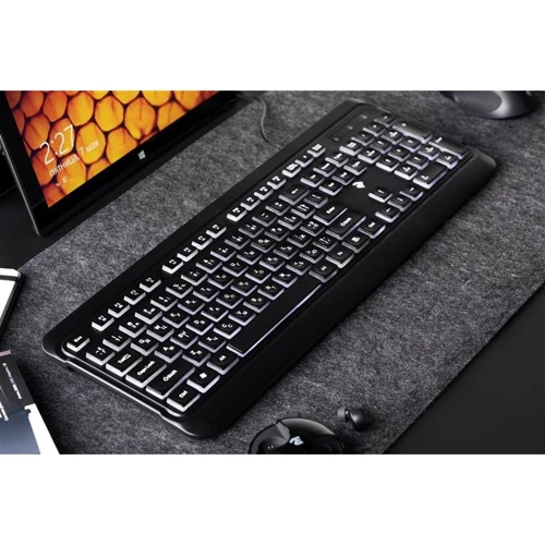 Клавиатура 2E KS120 USB Black (2E-KS120UB): Тип клавиш мембранный