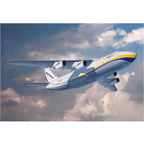 Сборная модель-копия Revell Грузовой самолет АН-124 Руслан уровень 5 масштаб 1:144 фото 7
