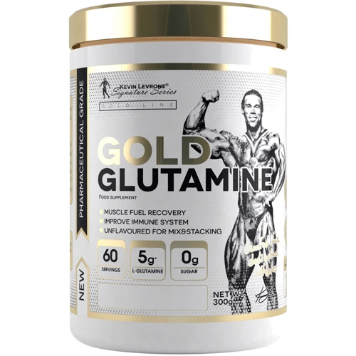 Аминокислота для спорта Kevin Levrone Gold Glutamine 300 g /60 servings/ Unflavored