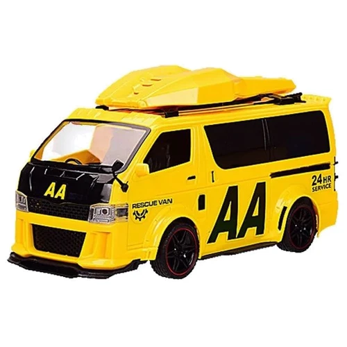 Бус с багажником на крыше АвтоПром 7969 со звуковыми эффектами (Желтый): Производитель АВТОПРОМ