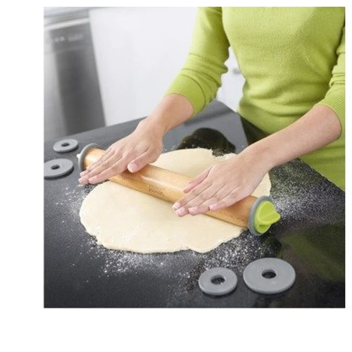 Скалка Joseph Joseph Adjustable Rolling Pin Сіра (Grey) (20086) фото 6