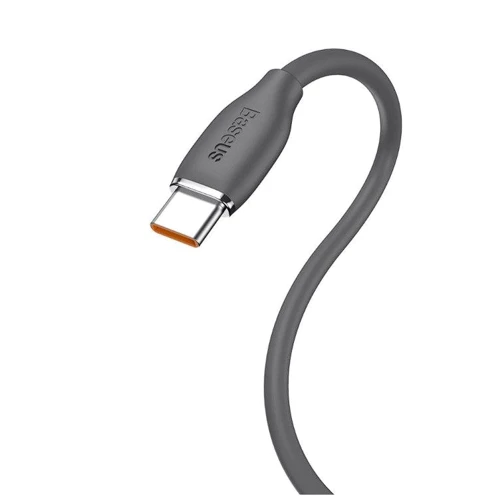 Кабель Baseus USB Cable to USB-C Jelly Liquid Silica Gel Fast Charging 100W 1.2m Black (CAGD010001): Тип USB Cable - USB-C