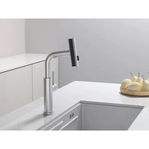 Змішувач для кухонного миття Nett LS-35 Stainless steel