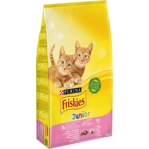 Сухий корм для кошенят Friskies Junior з куркою, молоком та овочами 10 кг (5997204512413): Тип Сухой корм