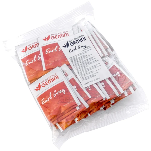 Чай Gemini чорний Tea Collection Earl Grey 50х2 г (4820156430713)