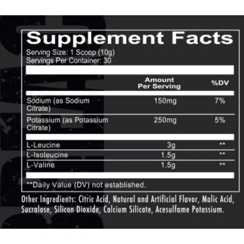 Амінокислота для спорту Redcon1 Breach BCAA 300 g /30 servings/ Watermelon: Смак Арбуз