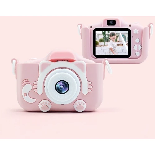 КОМПЛЕКТ! Фотоаппарат XoKo KVR-001 розовый+ Чехол + карта памяти 32 GB фото 11