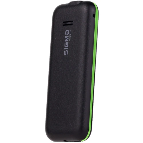 Мобильный телефон Sigma mobile X-style 14 MINI Black/Green (UA UCRF): Дисплей 1.44'' (128x64)