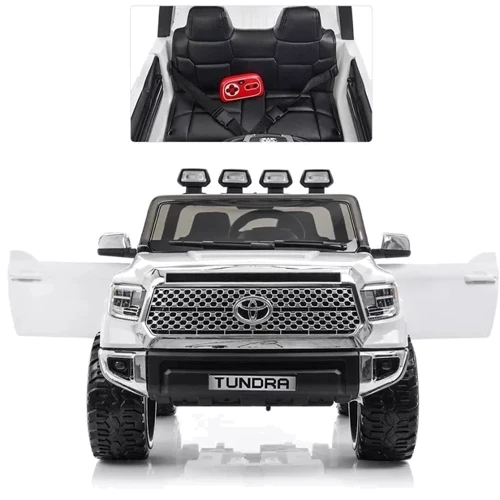 Дитячий електромобіль Джип Bambi Racer Toyota, білий (JJ2266AEBLR-1): Рекомендований вік от 3 лет до 8 лет