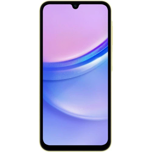 Смартфон Samsung Galaxy A15 8/128GB Yellow A155F: Дисплей 6.5" Super AMOLED (1080 x 2340) / 412 ppi