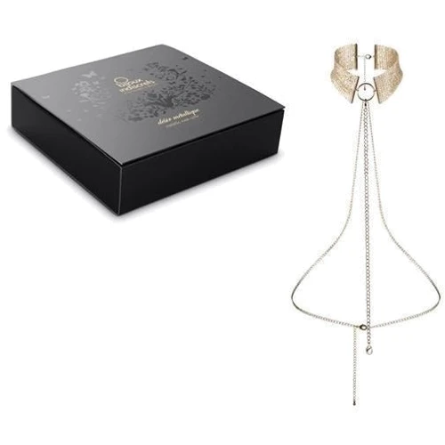 Ожерелье-воротник Bijoux Indiscrets Desir Metallique Collar - Gold