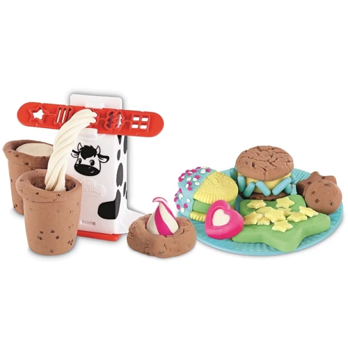 Набір HASBRO Play-Doh Смішні закуски (E5112_E5471 MILK N COOKIES SET) фото 6