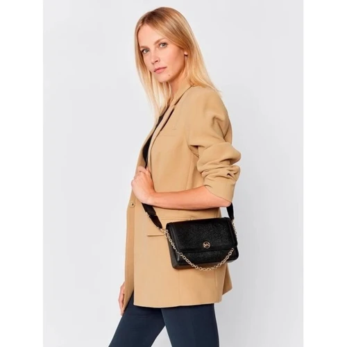 Сумка крос боді Michael Kors SM CNV CHN PCHTE XBODY чорна (32T2G7FC5L001): Тип Сумки