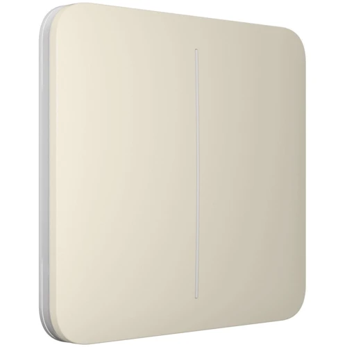 Кнопка Ajax SoloButton 2-gang for LightSwitch Jeweler ivory фото 2
