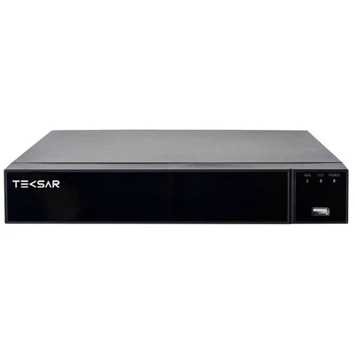 Реєстратор відеоспостереження Tecsar B8CH4AB QHD +: Максимальна місткість носіїв 10 ТБ