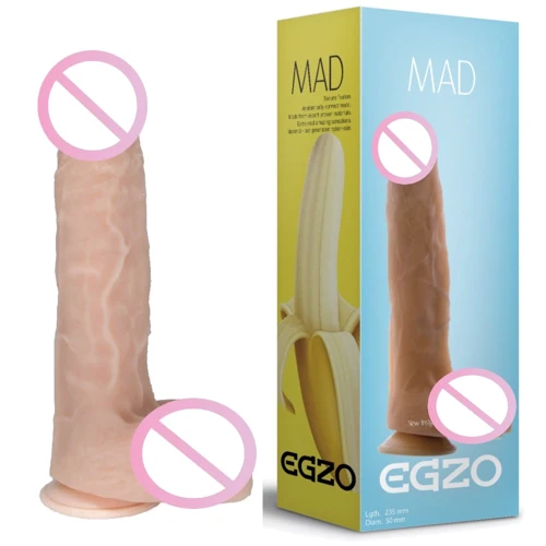 Фаллоимитатор EGZO Ciberskin DS003 ( 23,5 х 5 см )