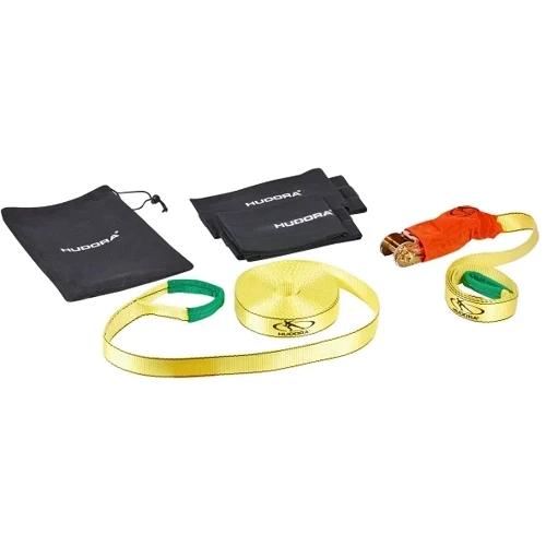 Степ платформа и балансировочная платформа Hudora Slackline лента 13 м (76656) (3709)