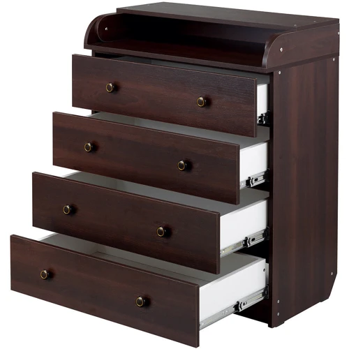 Пеленальный комод Babyroom CMD-04 Big орех темный (625812)