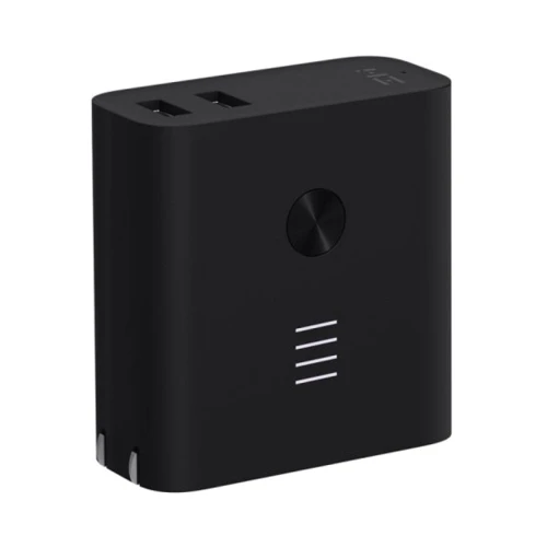 Зарядное устройство Xiaomi ZMI USB Wall Charger 2xUSB 3A + Power Bank 5200mAh Black (APB01A): Сила тока 2.4А и более