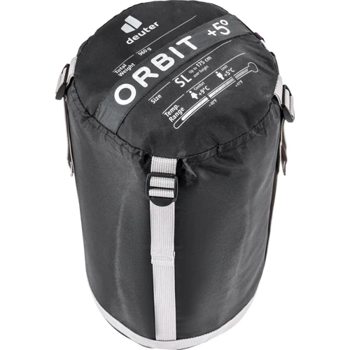 Спальный мешок Deuter Orbit +5 SL 4511 granite-aubergine левый (3701218 4511 1): Назначение летний