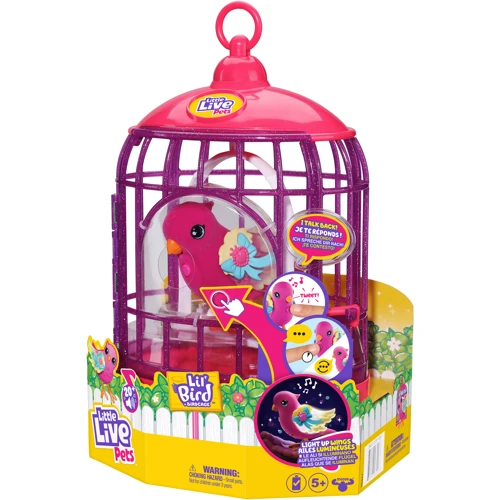 Пташка Little Live Pets, що говорить Тіара Твінклз, рожева (26457): Тип животное