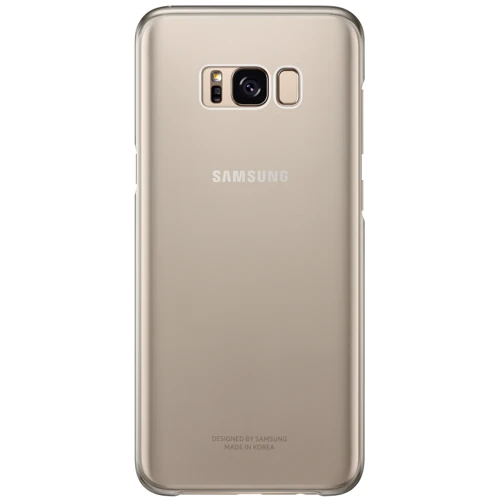 

Samsung Clear Cover Gold (EF-QG955CFEGRU) for Samsung G955 Galaxy S8 Plus