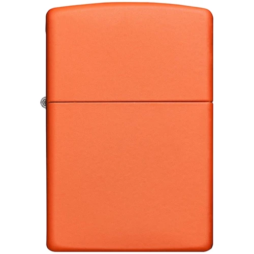 Зажигалка Zippo Regular orange matte 231 фото 5
