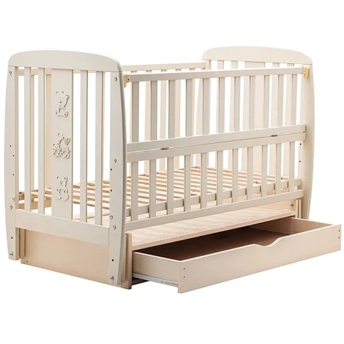 Детская кроватка Babyroom Друзья маятник DDMYO-3 слоновая кость (626197)