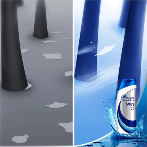 Head & Shoulders 400 ml Men Ultra Шампунь 2в1 против перхоти Комплексный уход: Назначение От перхоти